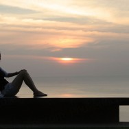 Sit back and watch this sunset - truly beautiful view from Trisara Resort Sit back and watch this sunset - truly beautiful view from Trisara Resort
