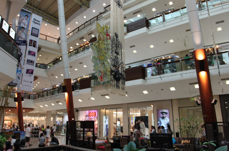 View inside Central Festival shopping mall Phuket